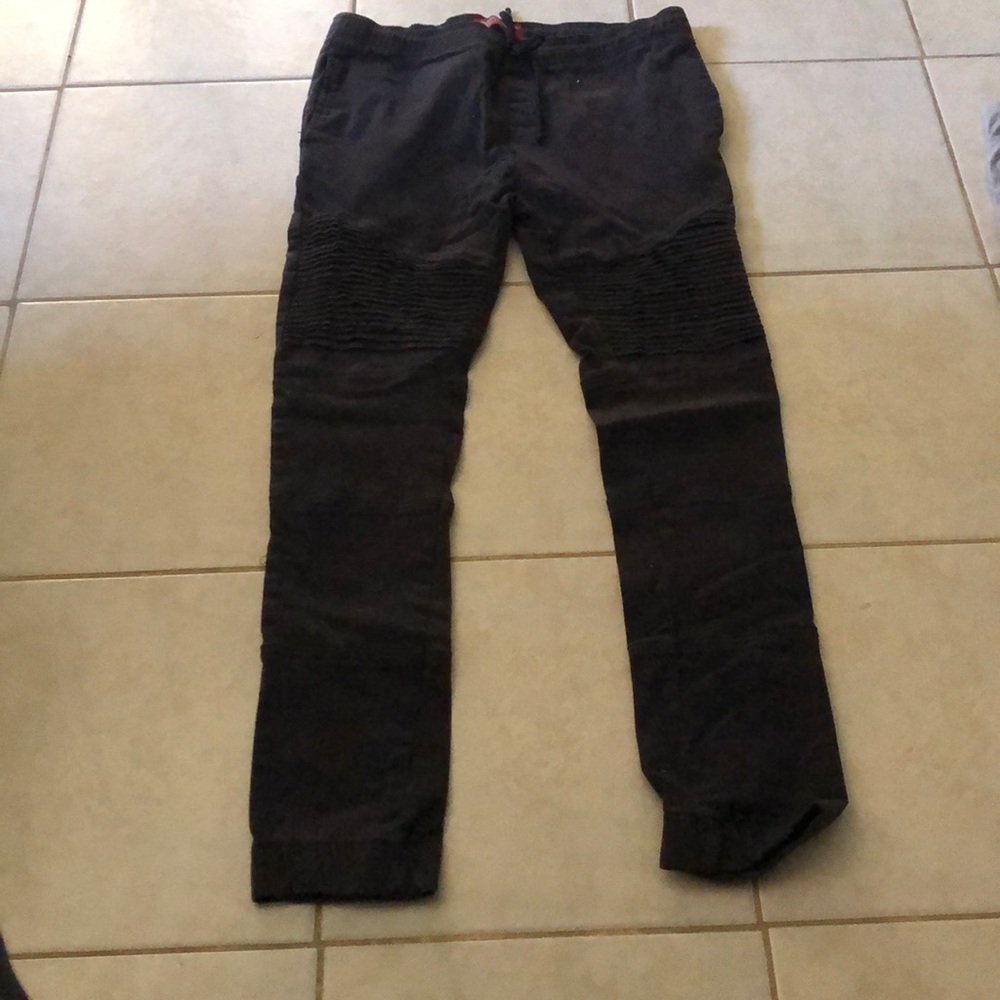 Black joggers